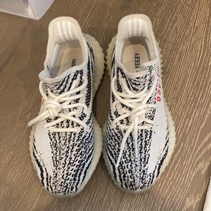 Zebra yeezys
